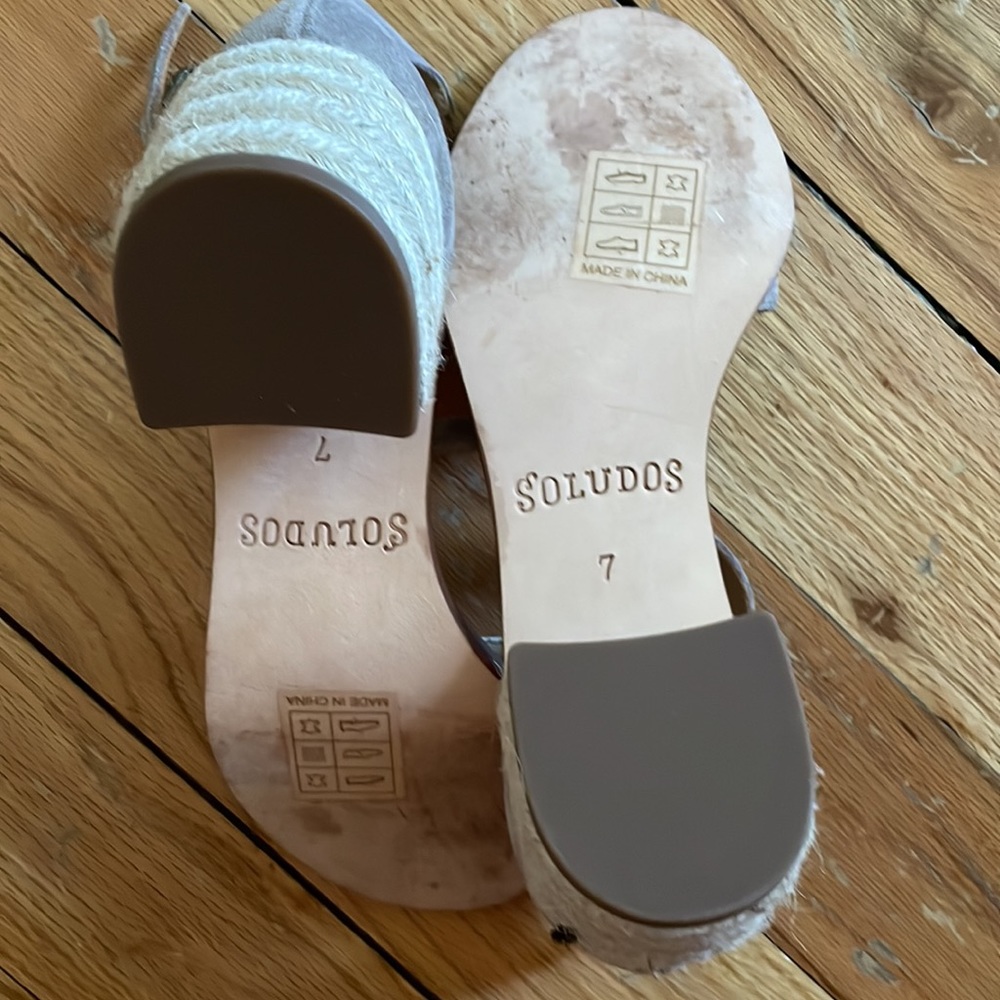 Capri suede heel by soludos - Picture 7 of 8